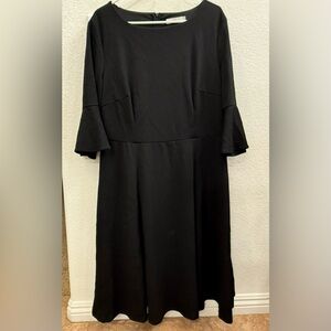 Chic Black Long Sleeve Dress